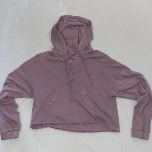 Pink Hollister pink hoodie. Size L.